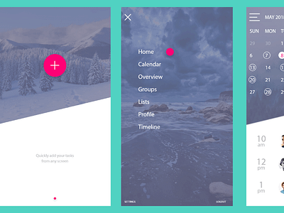 Task List App design ui ux