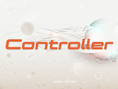 Controller font font design type type design typeface