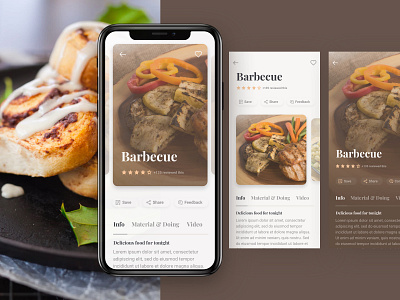 Cacook - Inspired for Cooking and Food app cook book cooking cooking app design food food app hoangbin home illustration ios iot iphone x kit mobile restaurant app typography ui ui kit ux