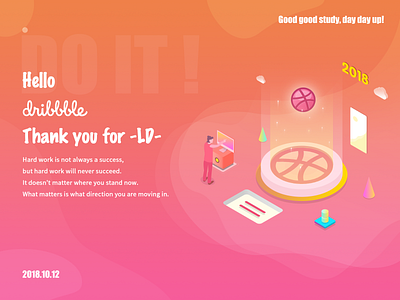 Hello Dribbble ui 设计