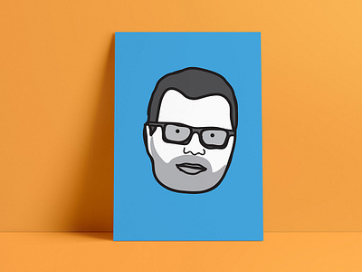 Trade-off Illustrations branding caricature corporate identity design identity illustration minimalism poster print vector