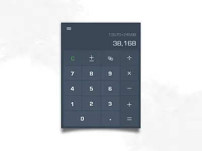 Daily UI | 004 — Calculator design graphic graphic design ui ui ux ui ux design ux design web