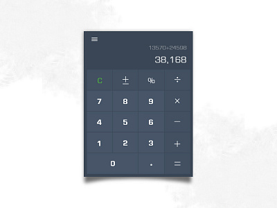 Daily UI | 004 — Calculator design graphic graphic design ui ui ux ui ux design ux design web