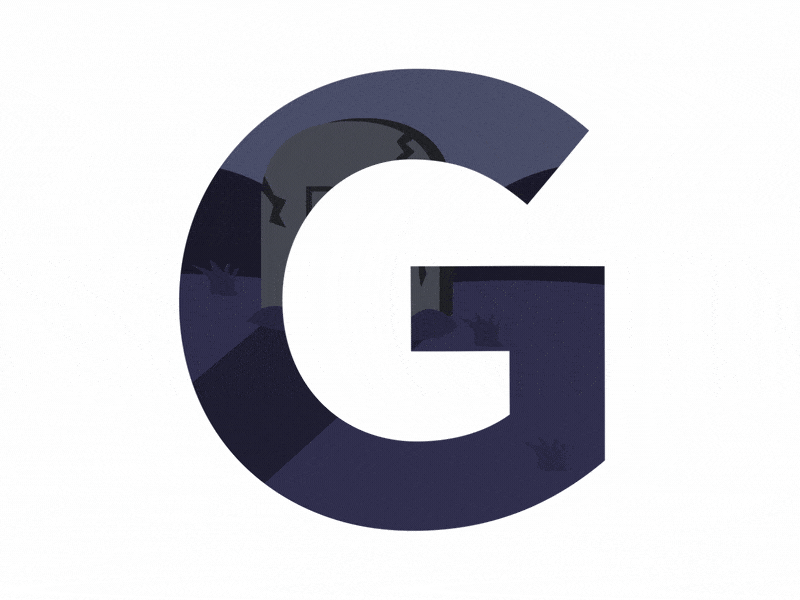 G is for Ghost debut flat design flat animation flat art ghost ghost party ghosting gif graveyard halloween halloween design loop looped spooky spoopy type type animation type art type challenge type daily