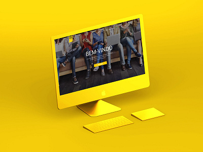 Responsive Website of Digital Marketing Agency VT banner communication design desktop graphic imac mockup responsive ui ux web website wireframe