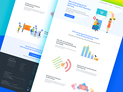 harafunnel - CRM landing page design hcm hochiminh illustration landing landing page page promotions ui web web design website