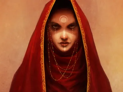 High Priestess art character art concept art digital art digital artist fantasy art illustration