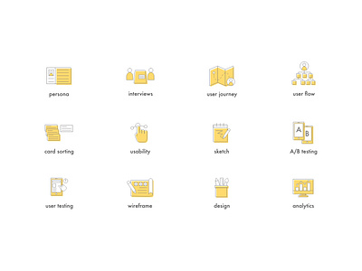 UX Icons Set design icons icons set ui ux