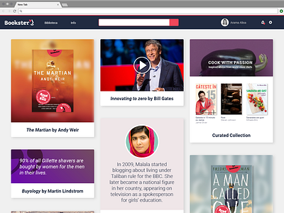 Library Newsfeed dynamic website newsfeed ui ux web web deisgn web page design