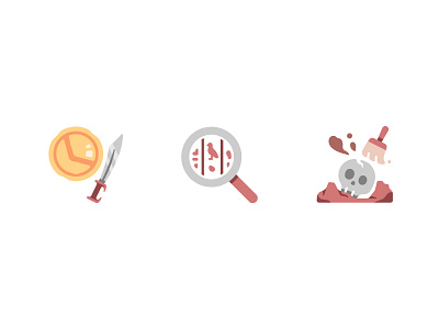 Archeology ancient archeology dig egypt flat icon icons illustration shield skull spartan sword weapon