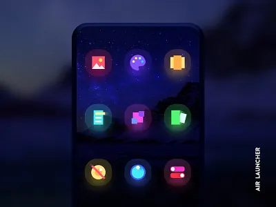 Air Launcher Icons android icon icon set icons launcher