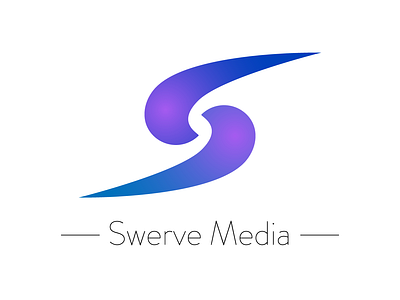 Swerve Media badge branding brandingmockup business design icon logo mockup