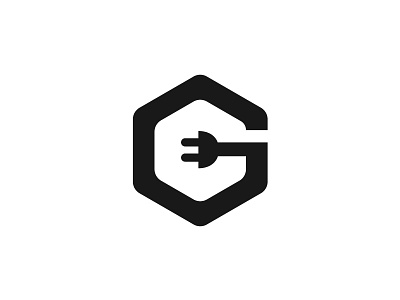 Gira app app logo black branding design g icon logo logo design negative space simple smart smarthome ui ux vector