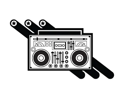 Boom box boom box boombox illustration illustration agency illustration design vector vector artwork