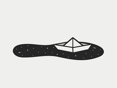 Flowing | Inktober 10/31 boat flowing inktober inktober 2018 paper space stars vectober