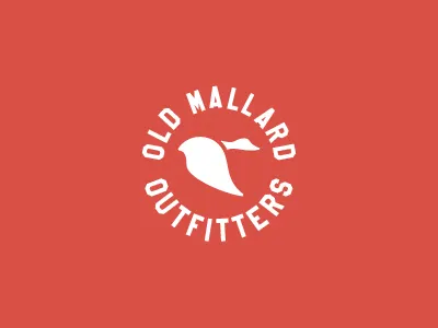 Old Mallard 2.0 boat brand branding carolina coast coastal fish fishing identity lifestyle logo nautical shirt south south carolina southeast southern tee shirt vector