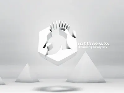 "Header 3D Twitter" 2018 brand branding design exploration graphic identity logo typography