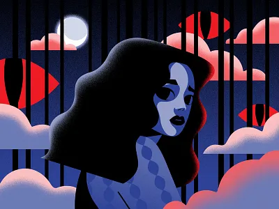 Suspiria creativewomen film horror illustration illustrator movies personalwork suspiria womeninanimation womeninillustration yownw