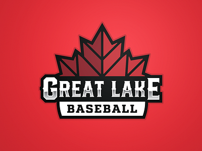 Great Lake Canadians - Logo Crest badge baseball branding crest identity logo logotype mark sports