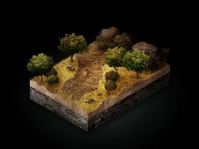 Planicie digital illustration isometric photoshop plain