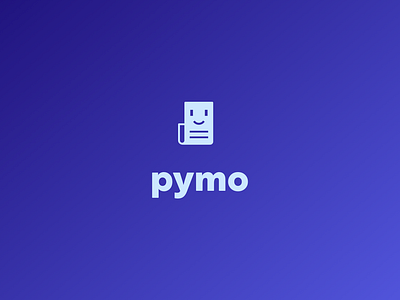 pymo (approved logo) app bill biller billing billing tool brand character digital tool friendly invoice invoicing invoicing app invoicing tool logo logotipo logotype marca grafica mark tool