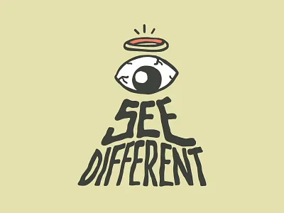 Eazy Life Flash 02 branding eye flash graffiti hand drawn illustration lettering see street art tattoo art vector