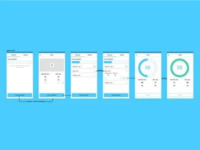 Daily UI #041 Workout Tracker daily ui tracker ui design uiux user interface ux design workout workout tracker