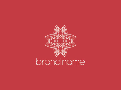 Florion beauty feminine flora floral floral design flower lines linestyle nature plant plant logo