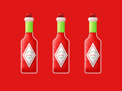 Hot Sauce bottle food hot red sauce tabasco