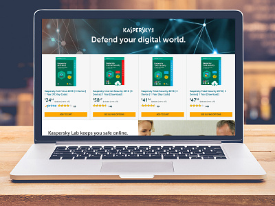 Kaspersky Lab Amazon Store Page