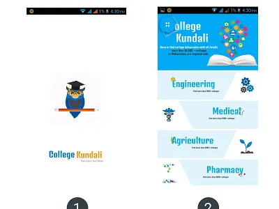 College Kundli college information ui ux