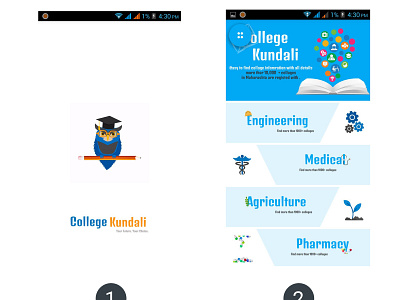 College Kundli college information ui ux
