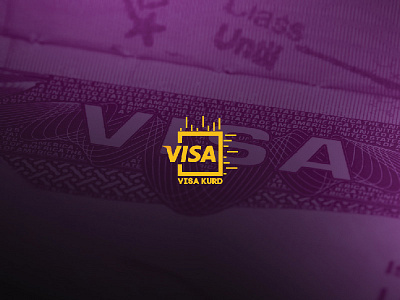 visa kurd logo android aplication app art branding design graphic icon illustration ios logo mockup ui ux