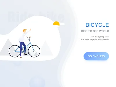 Bicycle 旅行 更多 概念 运动 骑行