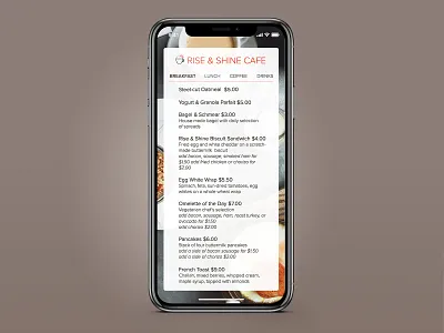 Daily UI 43 app ui ux