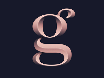 G for ginger drop cap drop caps dropcap dropcaps g letter design letter g letterdrop lettering retro retro type shadow type type typography vintage vintage type