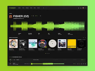 Beatport Redesign Concept app concept design flat interace minimal typography ui uiinterface uitrends uiux uiux designer uiuxdesign ux web website