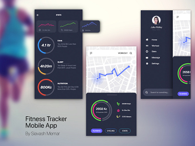 Fitness App adobe photoshop adobe xd adobexd app app design appdesign application design application ui design fitness app fitness tracker mobile app ui ui ux ui deisgn uidesign ux ux design