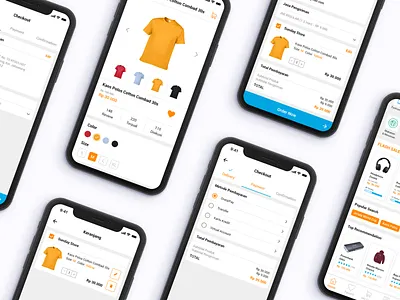 Ecommerce App buy clean ecommerce ecommerce app iphone x minimal mobile app product shop simple ui ux white