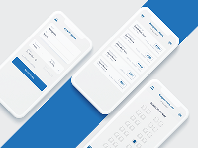 Bus booking app booking app design interface ios mobile interface screens uiux