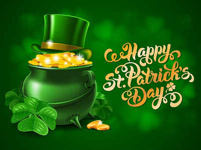 Saint Patrick Day Greeting card greeting card saint patricks saint patricks day vector