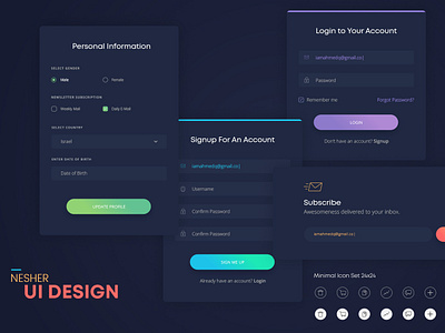 Playing around with forms app clean app design flat form icon ui user interface ux web web forms website