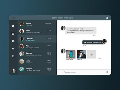 Daily UI #013 - Direct Messaging codestudiocs daily ui design designapp direct messaging graphic design message ui ui design uidesign user interface design ux ux design uxdesign web design webdesign