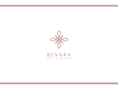 BEVARA beauty beauty logo beauty product blog brand branding design fashion blog fashion blogger icon identity lettering logo minimal minimalism modern rose gold simple typography ui