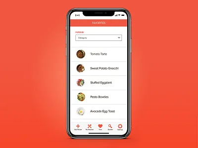 Daily UI 044 app favorites ui ux