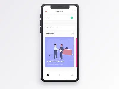 Givme - HomePage app design development digital evolution experience graphic illustration interactive intuitive mobileapp navigation personal prototyping tips ui user experience ux