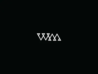 WM Ambigram ambigram art brand brand identity branding creative design graphic design illustration logo logo design minimal simple typography vector
