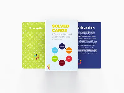 Mike Cardus SOLVED Cards box cards design packaging packaging design pattern product product design