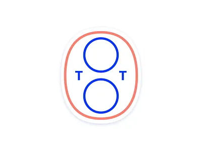 Two Things' Fruit Stickers fruit sticker