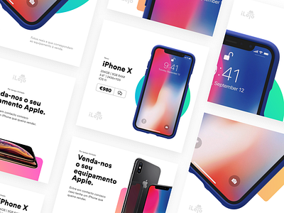 Instagram iPhone store posts clean instagram instagram post iphone minimal phone shop social store ui